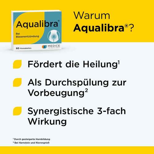 Aqualibra® Filmtabletten bei Harnwegsinfekten - 4