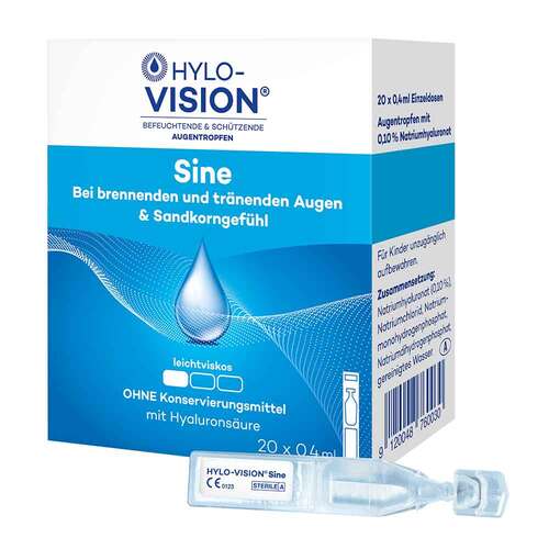 HYLO-VISION® Sine Einzeldosispipetten - 1