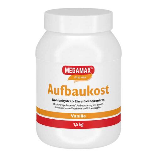 Megamax Aufbaukost Vanille Pulver - 1