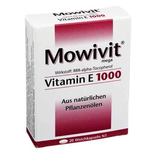 Mowivit Vitamin E 1000 Kapseln - 1