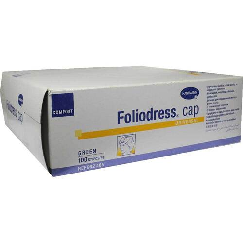 Foliodress Cap Comfort Universal gr&uuml;n OP-Hauben - 1