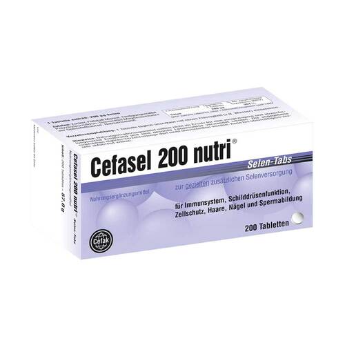 Cefasel 200 nutri Selen Tabs Tabletten - 1