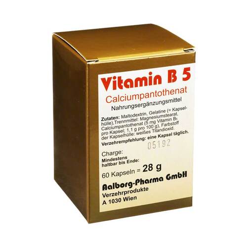 Vitamin B5 Kapseln - 1