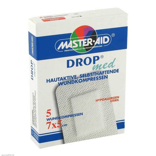 Drop med 7x5 cm Wundverband Master Aid - 1