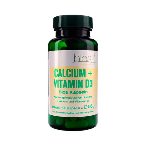 Calcium + Vitamin D3 Bios Kapseln - 1