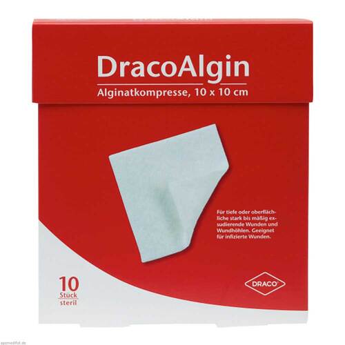 Dracoalgin 10x10cm Alginat K - 1