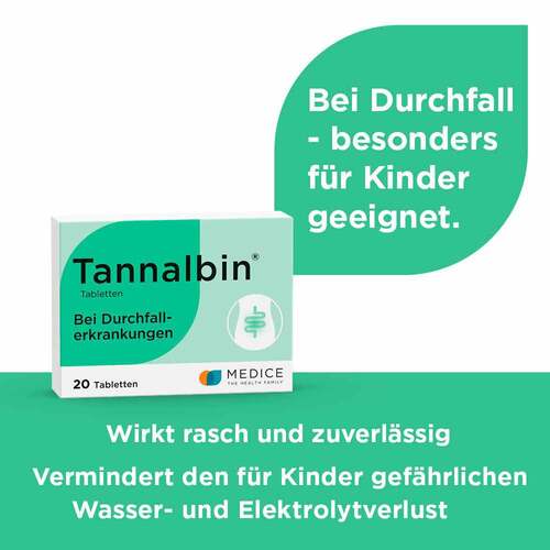 Tannalbin® Tabletten bei Durchfallerkrankungen - 3