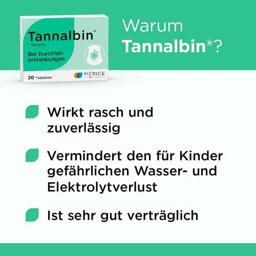 Tannalbin® Tabletten bei Durchfallerkrankungen - 4