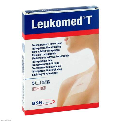 Leukomed transp. sterile Pflaster 8x10 cm - 1