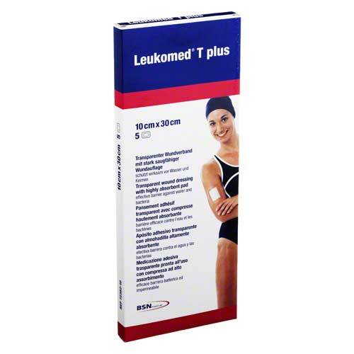 Leukomed transp. plus sterile Pflaster 10x30 cm - 1