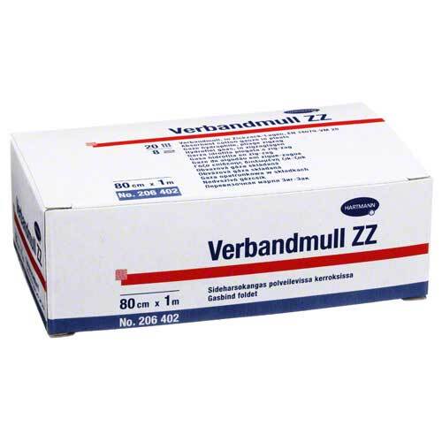 Verbandmull Hartmann 10 cm x 1 m zickzack - 1