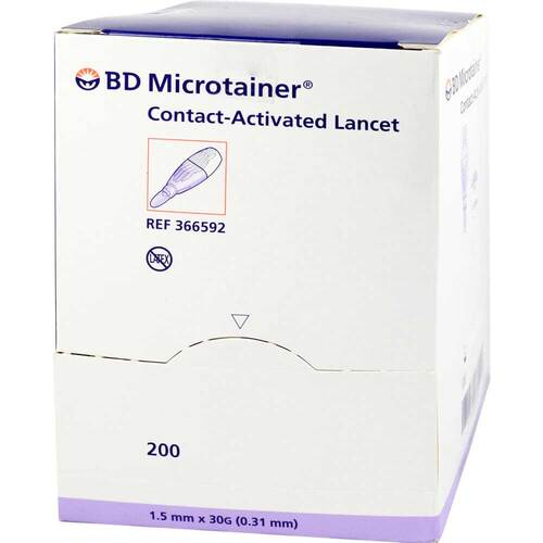 BD Microtainer Lanzette lila - 1