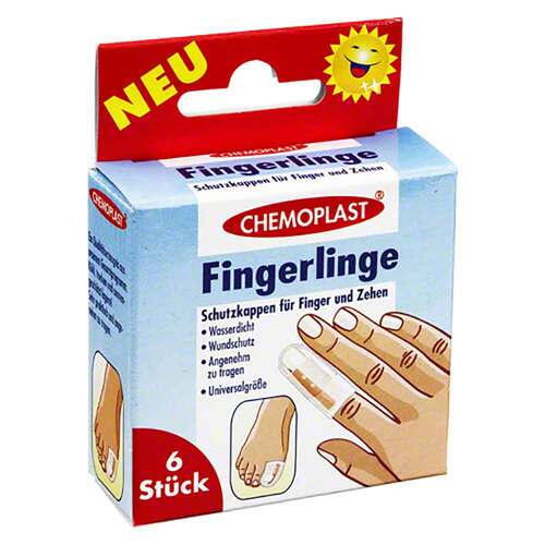 Fingerlinge Schutzkappen f&uuml;r Finger und Zehen - 1