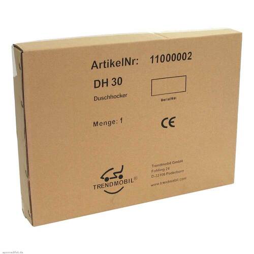 Duschhocker rund verstellbar - 1