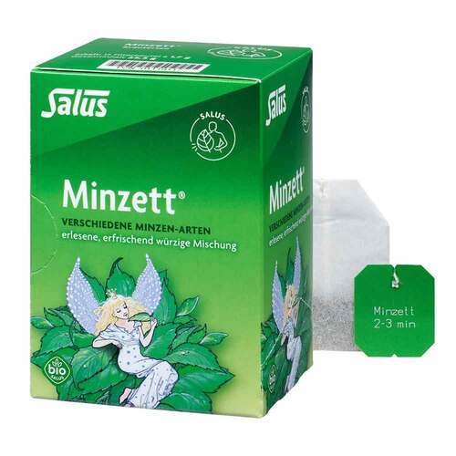 Minzett Kr&auml;utertee Beutel Salus - 1