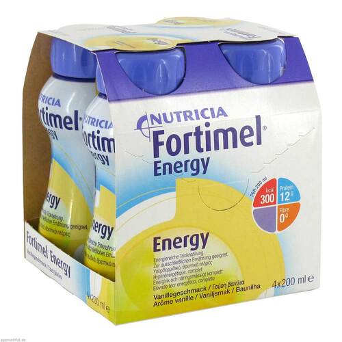 Fortimel Energy Multi Fibre Vanillegeschmack - 1