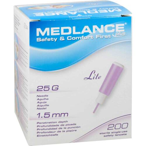 Medlance Plus Lite Sicherheitslanzetten 25 G - 1