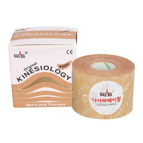 Kinesiotape Nasara 5cmx5m beige - 1