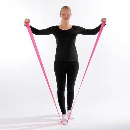 Gymnastikband RFM 2,5 m rot - 3