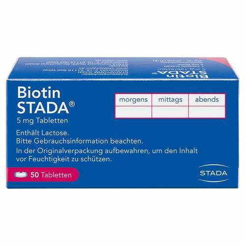 Biotin STADA 5 mg Tabletten - 2