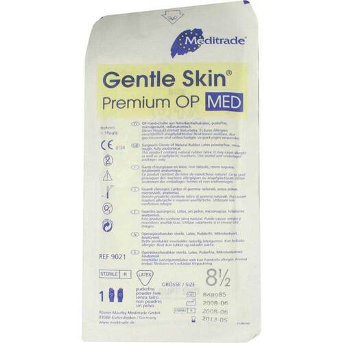 Handschuhe OP Latex Gr&ouml;&szlig;e 8,5 s - 1