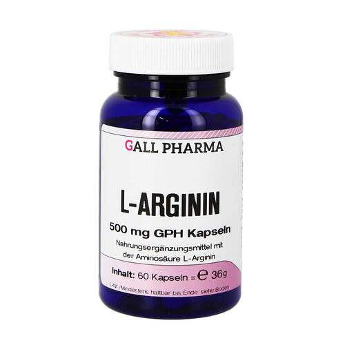 L-Arginin 500 mg GPH Kapseln - 1