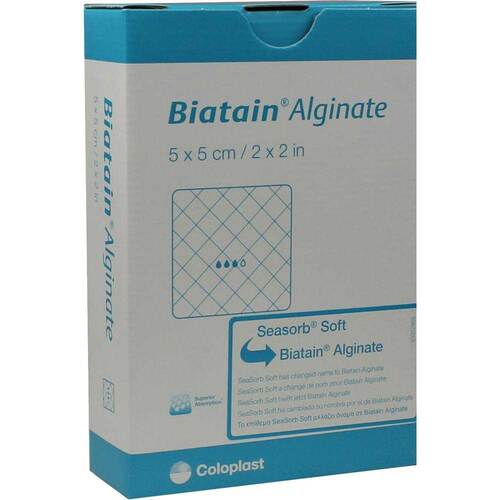 Biatain Alginate Kompressen 5x5 cm - 1