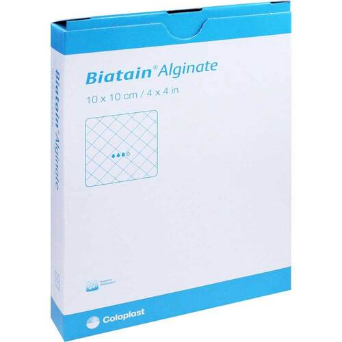 Biatain Alginate Kompressen 10x10 cm - 1