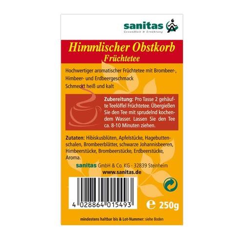 Fr&uuml;chtetee himmlischer Obstkorb - 1