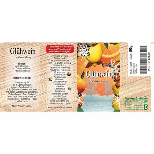 Chr&uuml;term&auml;nnli Gl&uuml;hwein Gew&uuml;rz - 2