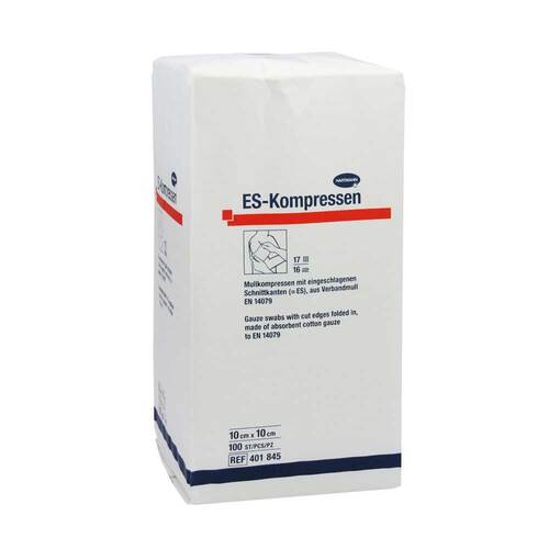 ES-Kompressen unsteril 10x10 cm 16fach - 1