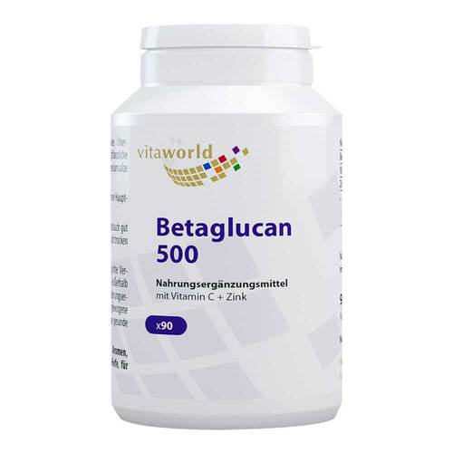 Betaglucan 500 + Vitamin C + Zink Kapseln - 1