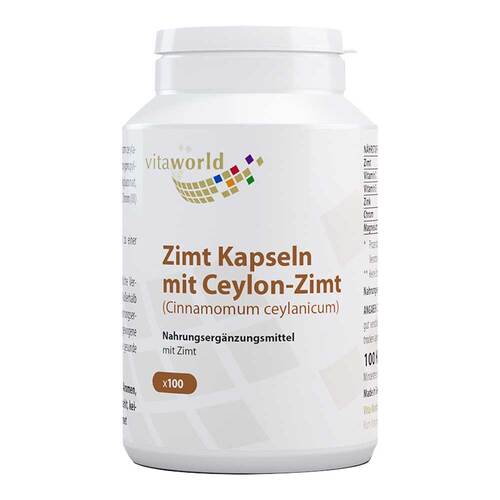 Zimt 500 mg + Zink + Chrom Kapseln - 1