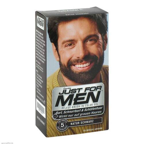 Just for men Brush in Color Gel schwarz - 1