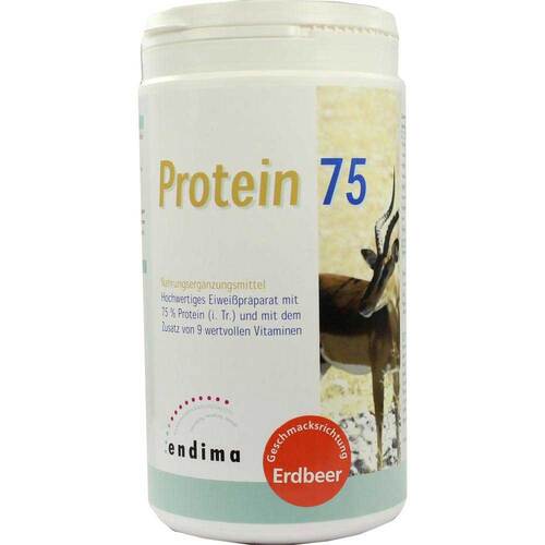 Protein 75 Erdbeer Pulver - 1