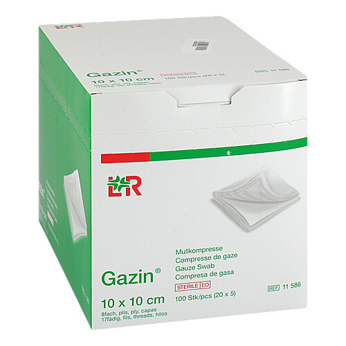 Gazin Mullkompresse 8fach 10 - 1