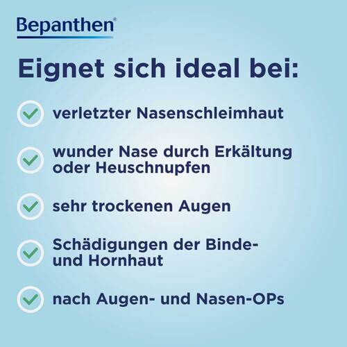 Bepanthen Augen- und Nasensalbe zur F&ouml;rderung der Wundheilung - 6