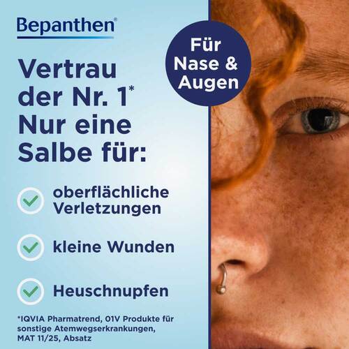Bepanthen Augen- und Nasensalbe zur F&ouml;rderung der Wundheilung - 2