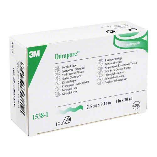 Durapore Silkpflaster 2,5cmx9,1m Rollen - 1