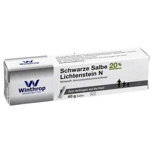 Schwarze Salbe 20% Lichtenst - 1