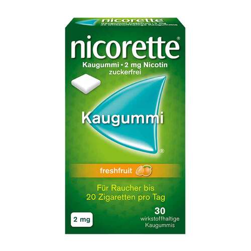 nicorette Kaugummi freshfruit, 2 mg Nikotin - 1