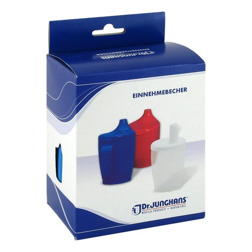 Einnehmebecher mit Griff + 2 Deckel - 1