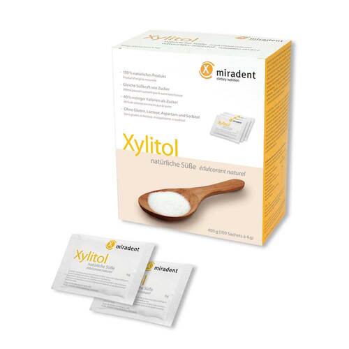 Miradent Zuckerersatz Xylitol Pulver Sachets - 2