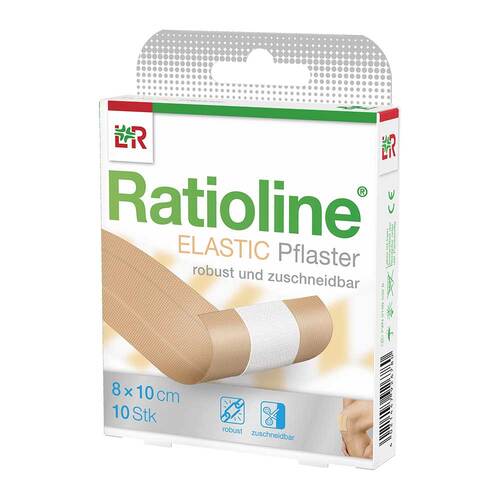 Ratioline elastic Wundschnellverband 8 cm x 1 m - 2