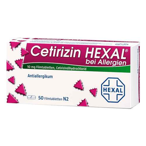 Cetirizin Hexal Filmtabletten bei Allergien - 1