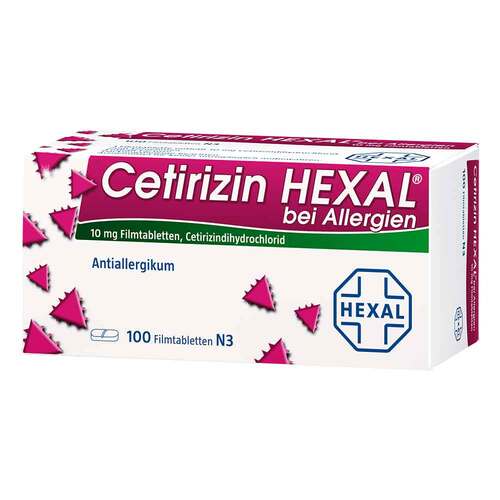 Cetirizin Hexal Filmtabletten bei Allergien - 1