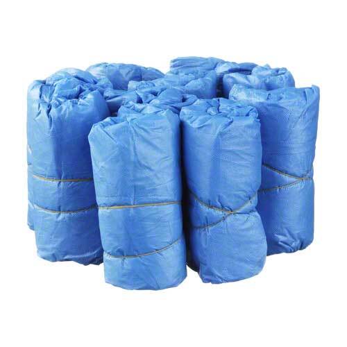 &Uuml;berschuhe Einmal Kunststoff blau - 1