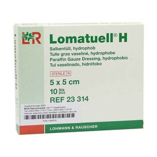 Lomatuell H Salbent&uuml;ll 5x5 cm - 1