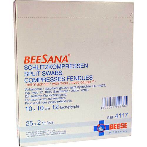Beesana Schlitzkompressen st - 1