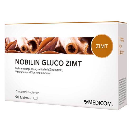 Nobilin Gluco Zimt Tabletten - 1